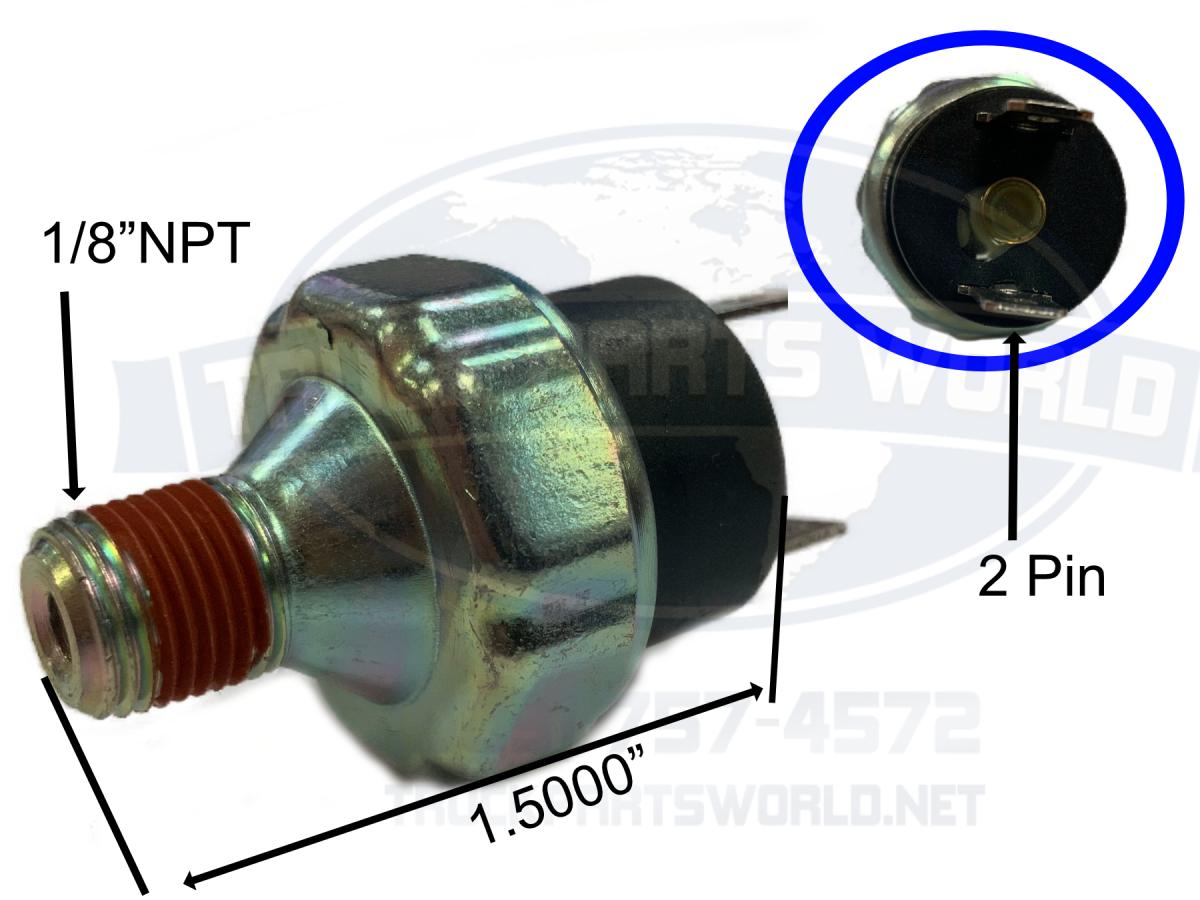 Stop Light Switch Air over Electric Normally Open for tail lights