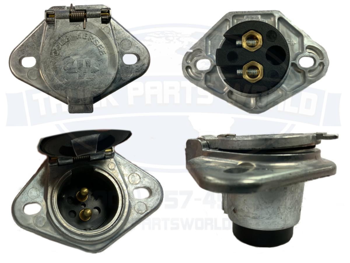 New 11041-06BX 2 Pole Cole Hersee Electrical Socket (2 way)