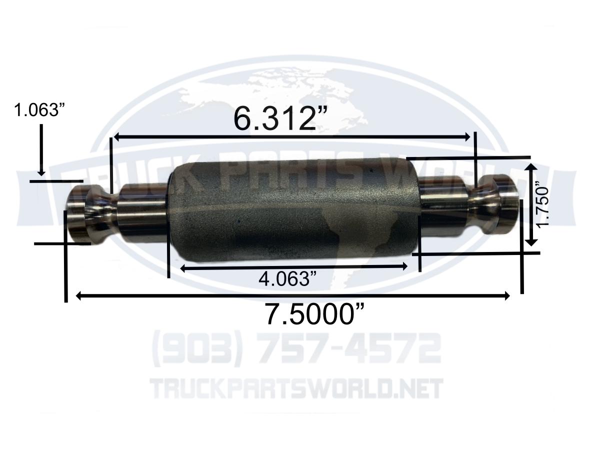 B65-1006 Polyurethane Spring Eye Bushing For Kenworth T800 T2000 4" Wide Spring