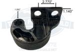 PETERBILT LOWER HOOD PIVOT 13-04708L