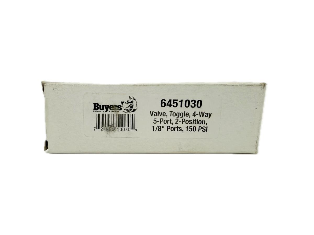 Buyers 4-Way Toggle Air Valve #6451030