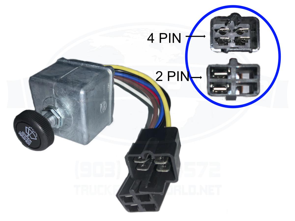 WIPER SWITCH PETERBILT 75600-26 7560026