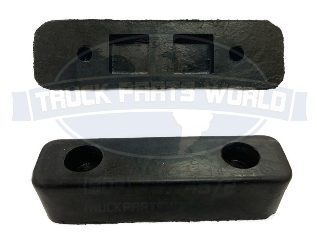 LOADING DOCK BUMPER 7.75 Rectangular Rubber Truck Trailer Dock Protection (PAIR)