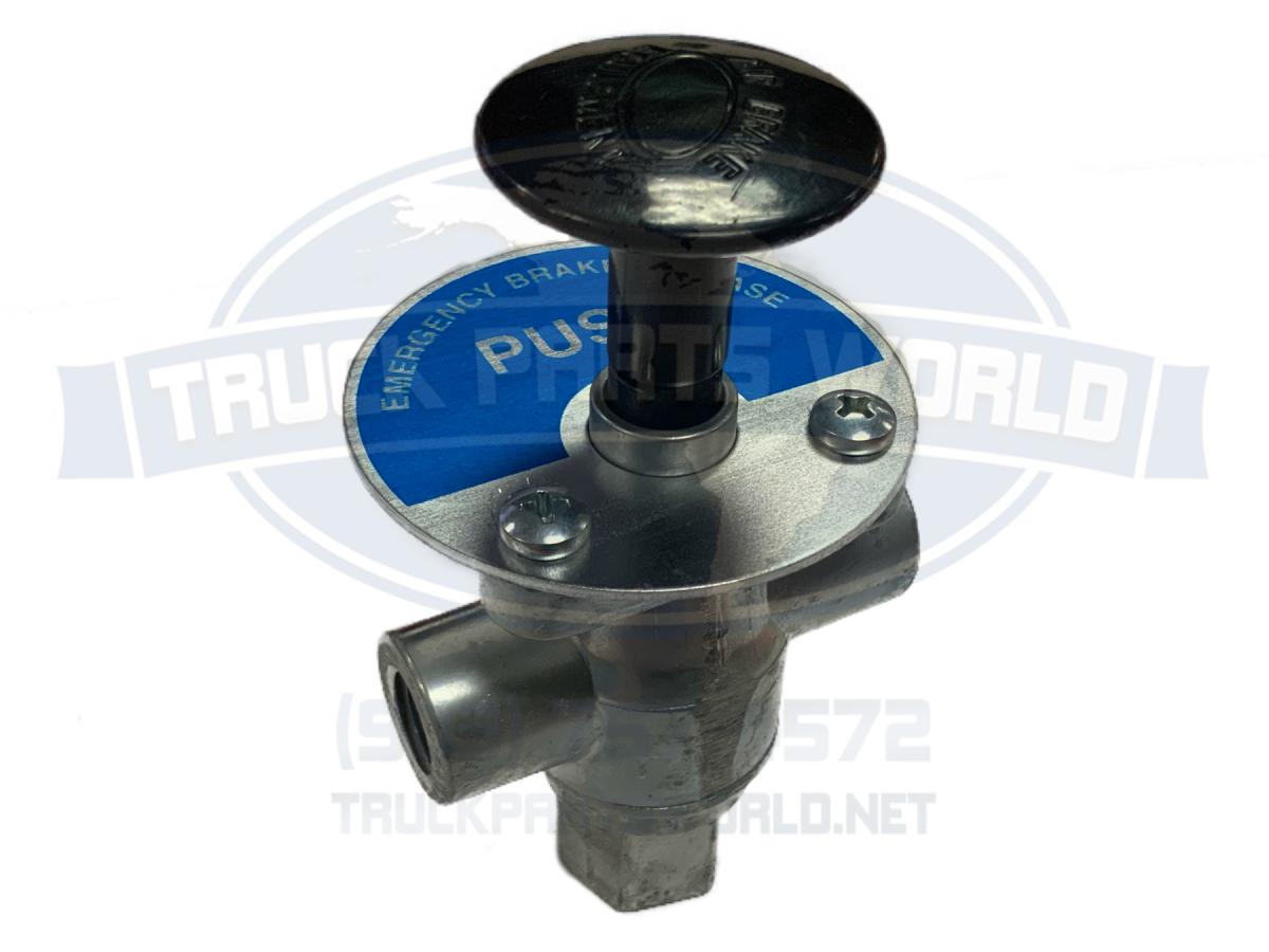 Sealco 17600B Three Hole Panel Mounted Manual Push Pull Control Valve Dolly
