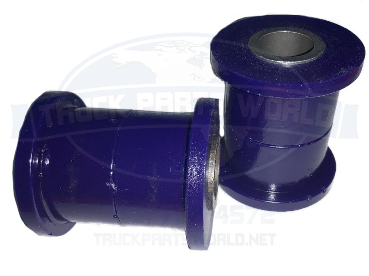 Pair Polyurethane Lateral Control Sleeper Rod Bushings For Peterbilt 29-05704
