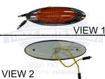 Marker Light LED 2in X 6-1/2in Amber