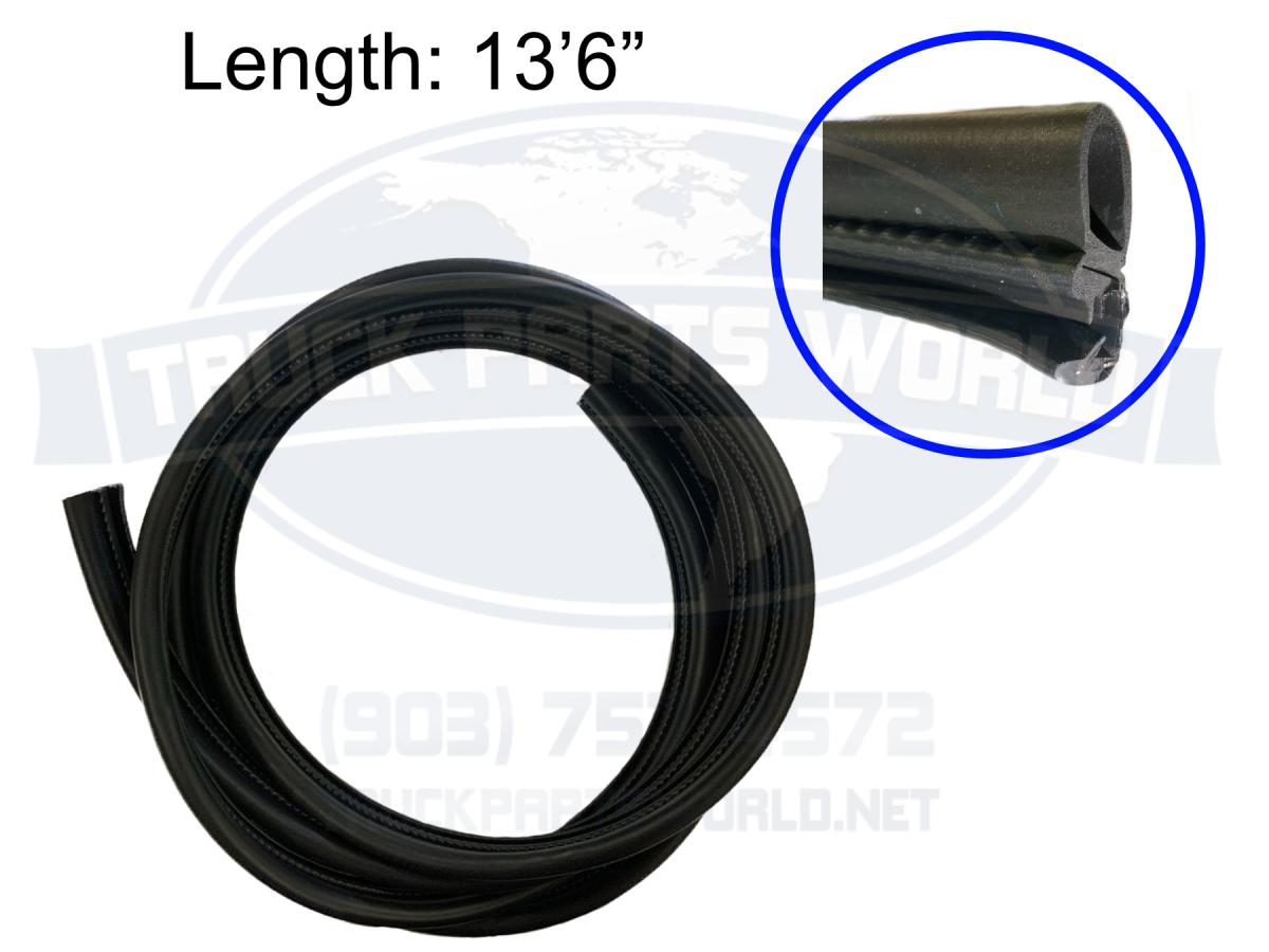Door Rubber Weatherstrip Seal for 1986-2007 Peterbilt 377 379 1pc for 1 Door