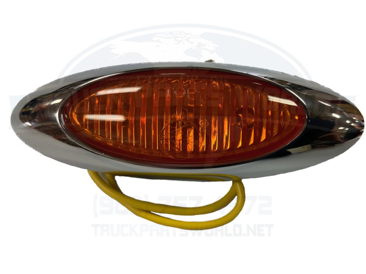 MARKER LIGHT LED 1-1/2IN X 4IN AMBER