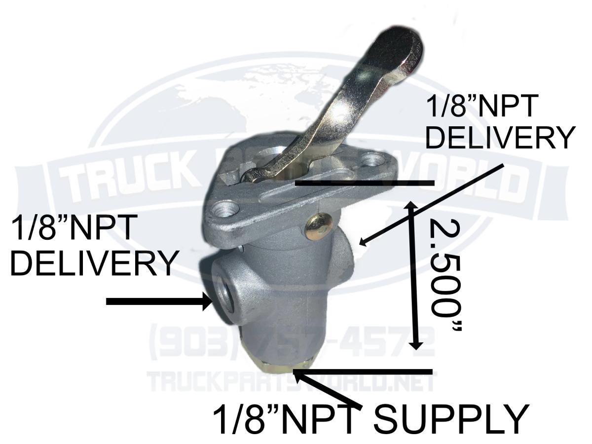 TW1 TYPE CONTROL FLIPPER VALVE