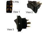 AIR CONDITIONER Rocker Switch for PETERBILT