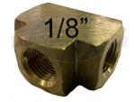 Lot of 4 Brass Male Branch Tee Pipe Fitting Fitting s 1/8" NPT