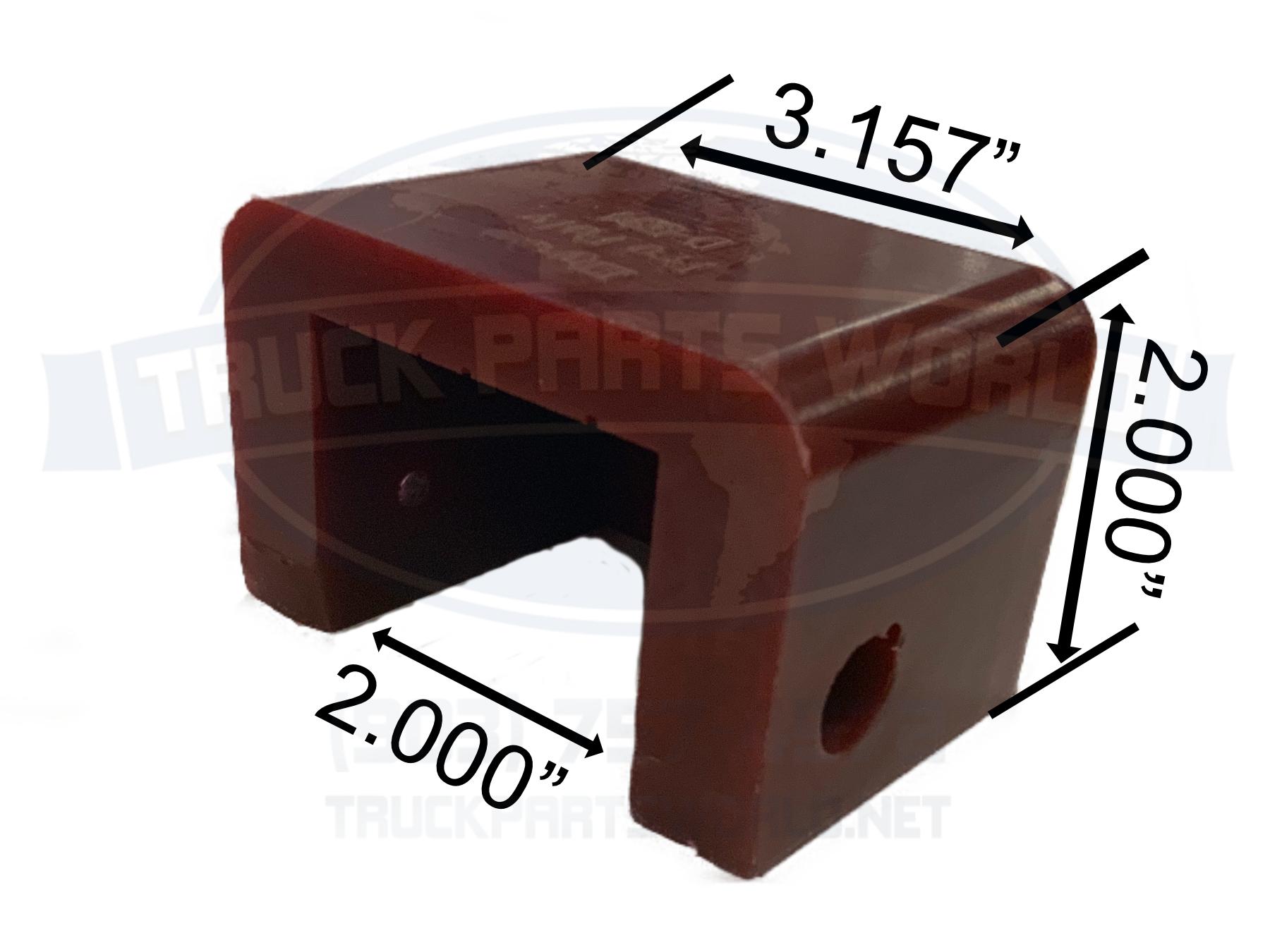 Hood Rest Bushings For Peterbilt Trucks - Polyurethane Replacement 2-Pack