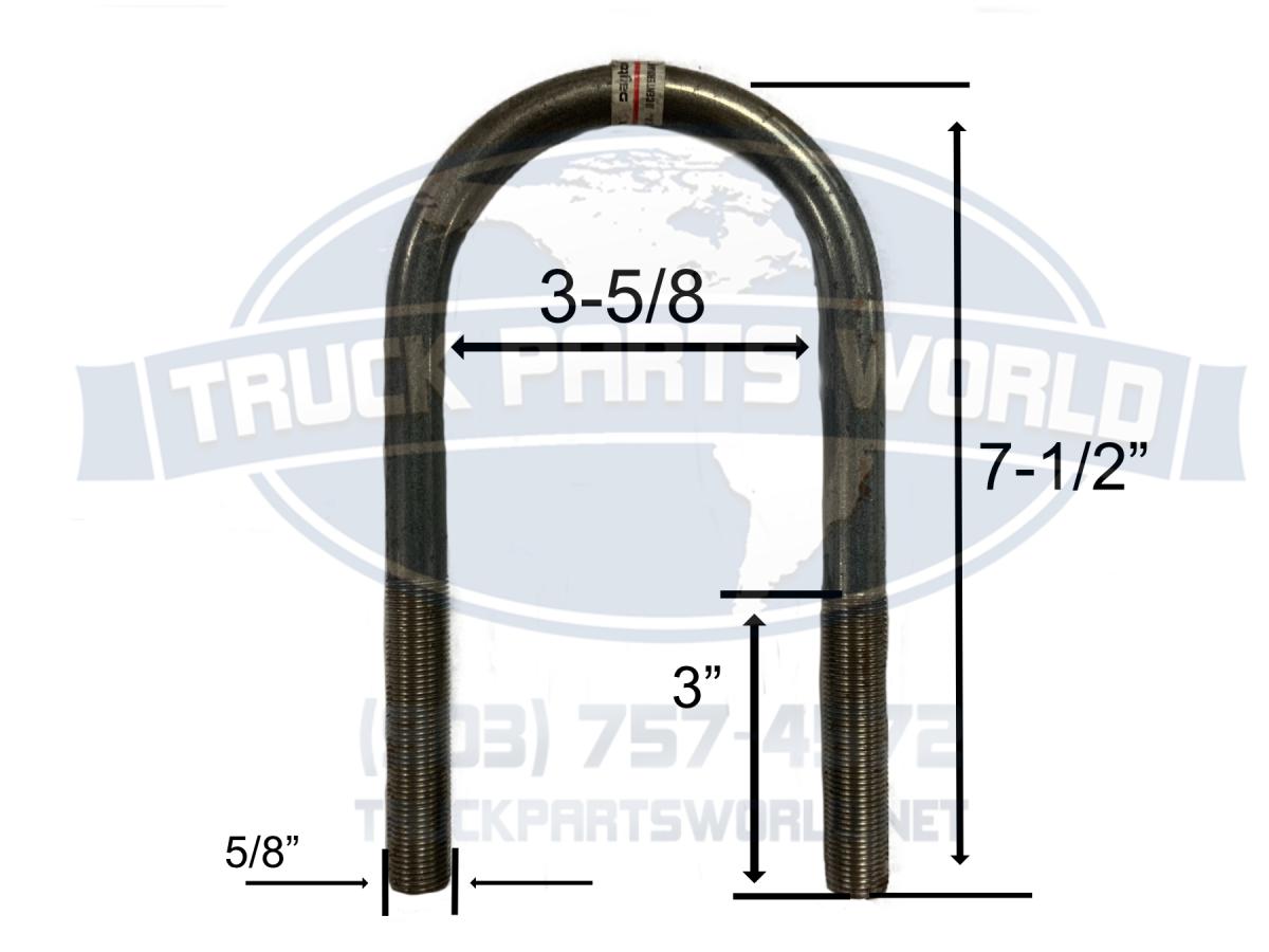 Dayton U-Bolt 361-176 Round Top Freightliner 16-10794-000