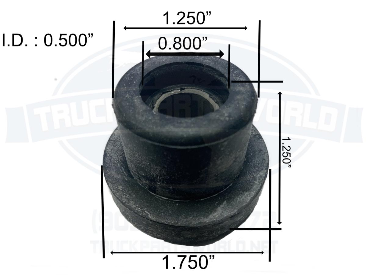 Mack Freightliner Exhaust Mount Rubber Bushing
