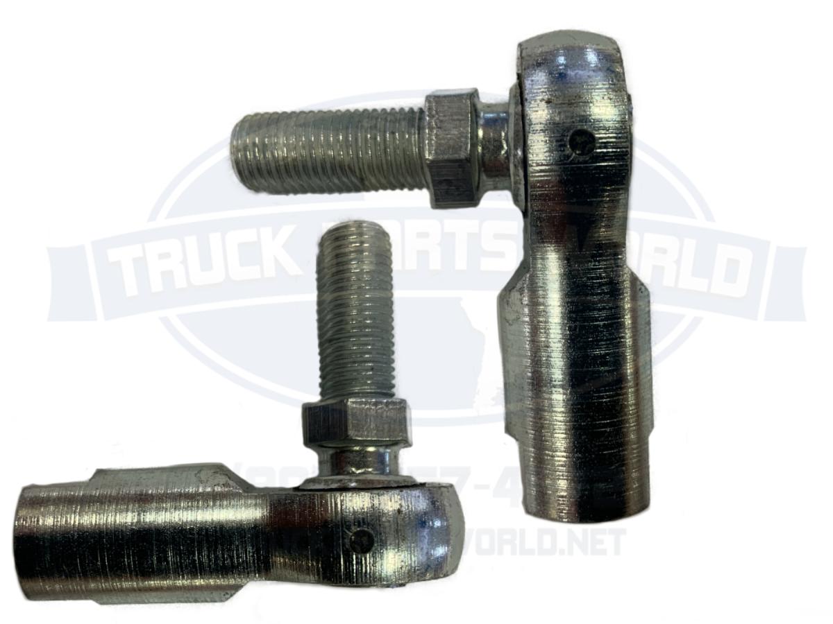 Buyers 3/8" x 3/8" Female Ball End Swivel w/ Stud (2) Tie Rod BRE72S