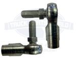 Buyers 3/8" x 3/8" Female Ball End Swivel w/ Stud (2) Tie Rod BRE72S