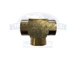 Lot of 4 Brass Male Branch Tee Pipe Fitting Fitting s 1/2" NPT