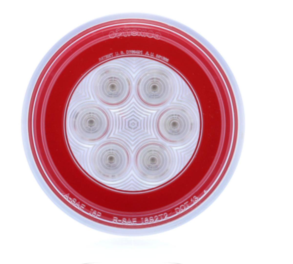 Clear lens red stop/turn/tail light, PL-3 connection
