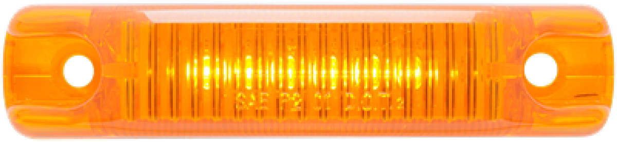 Yellow surface mount marker/clearance light, 12V