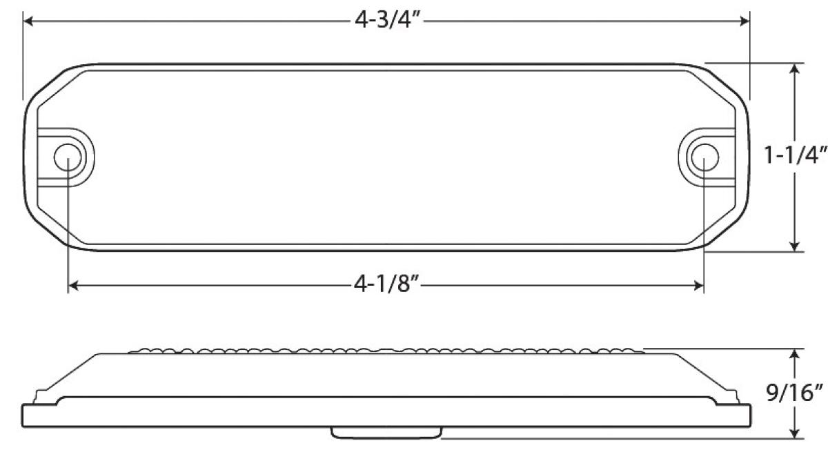 LED AMBER WARNING LIGHT