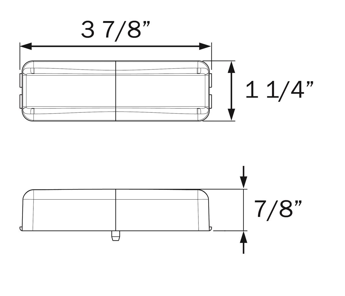 Dual red/yellow fender light