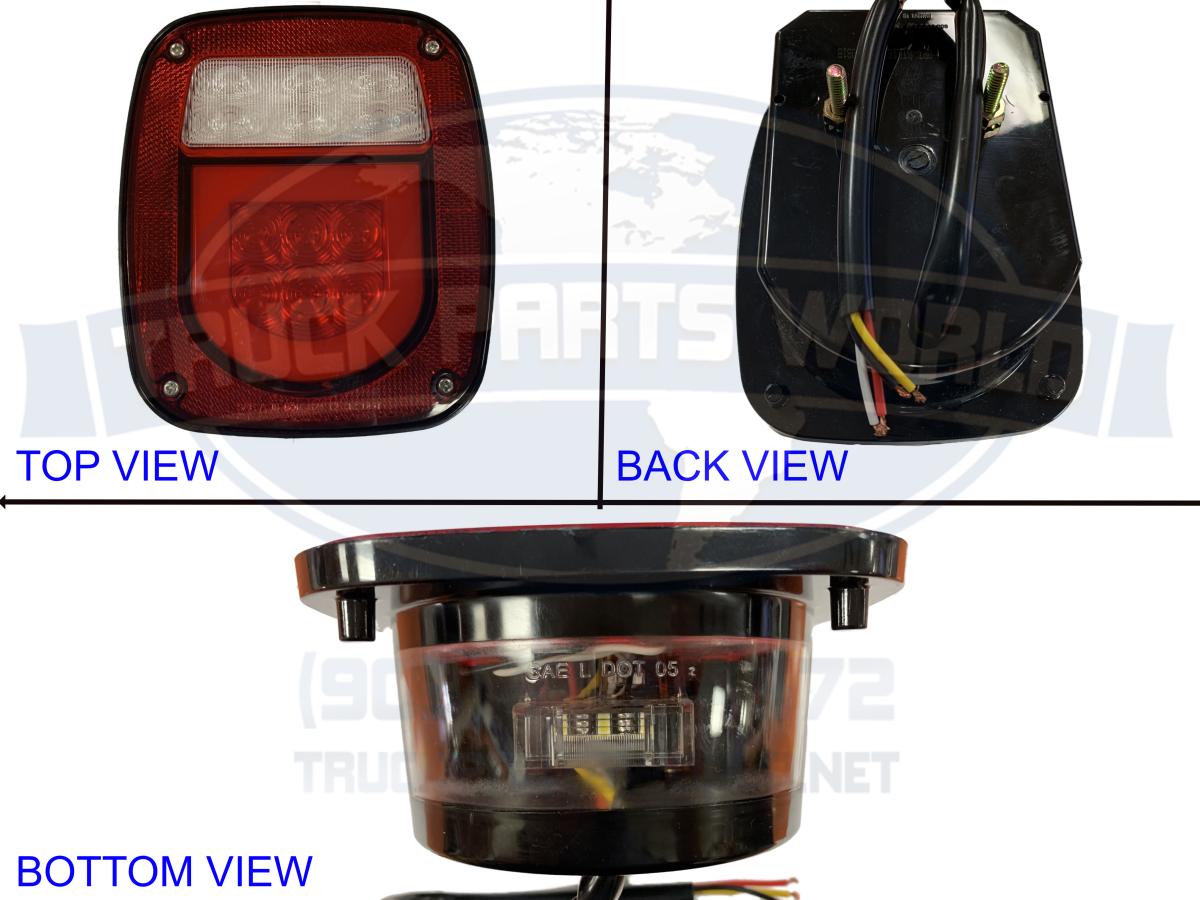 LED GLOLIGHT COMBO S/T/T/BACKUP/LICENCE LIGHT 36 DIODE