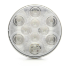 Clear lens red stop/turn/tail light, PL-3 connection, 12V