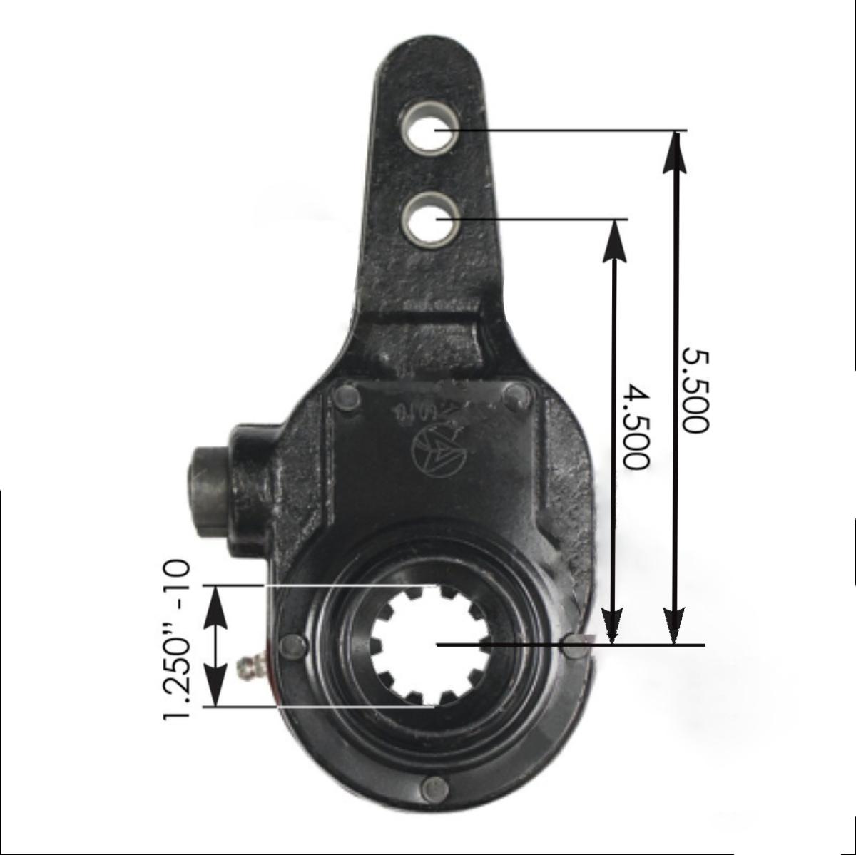MANUAL SLACK ADJUSTER - 1.25" - 10 - SPLINE - 4.5" & 5.5" - HD