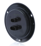GloLight 24-LED 4-in. combination stop/turn/tail/back-up light, flange mount, weathertight 3-pin/2-pin connections