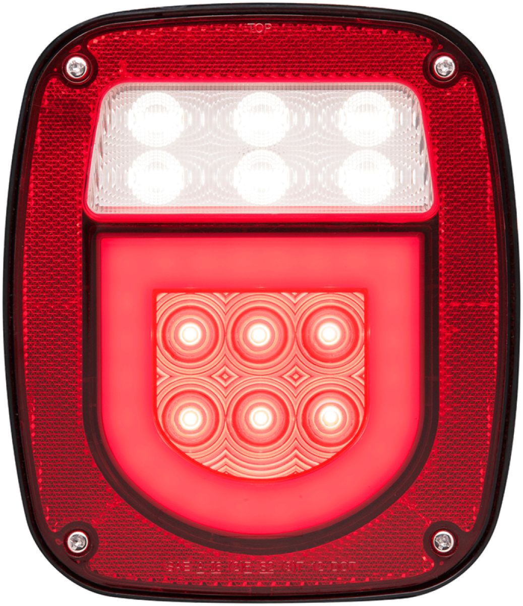 LED GLOLIGHT COMBO S/T/T/BACKUP/LICENCE LIGHT 36 DIODE