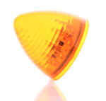 Yellow 2.5" beehive marker/clearance light