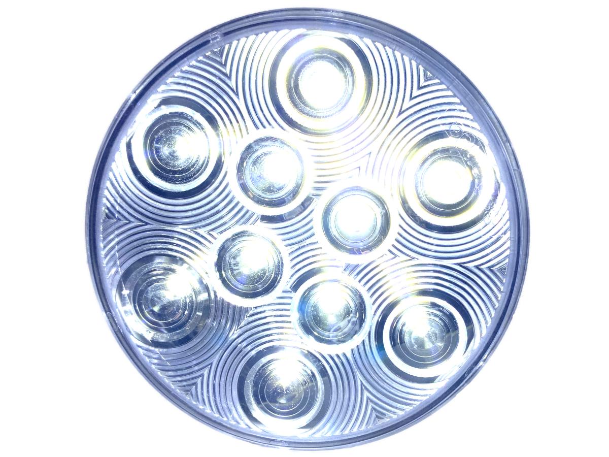 10-LED utility light for recess grommet mount