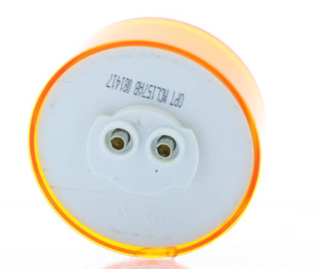 2.5" Yellow marker/clearance light, grommet mount