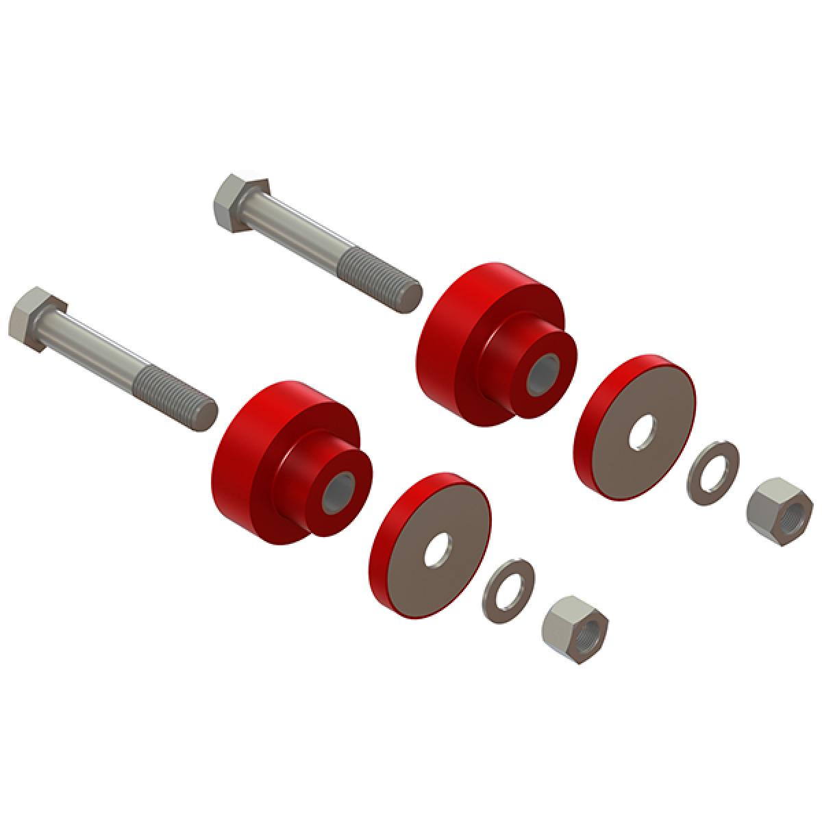 Motor Mount Kit, Front w/Hdwr (set of 2) (High Temp)