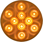 Yellow parking/turn signal, PL-3 connection, 12V