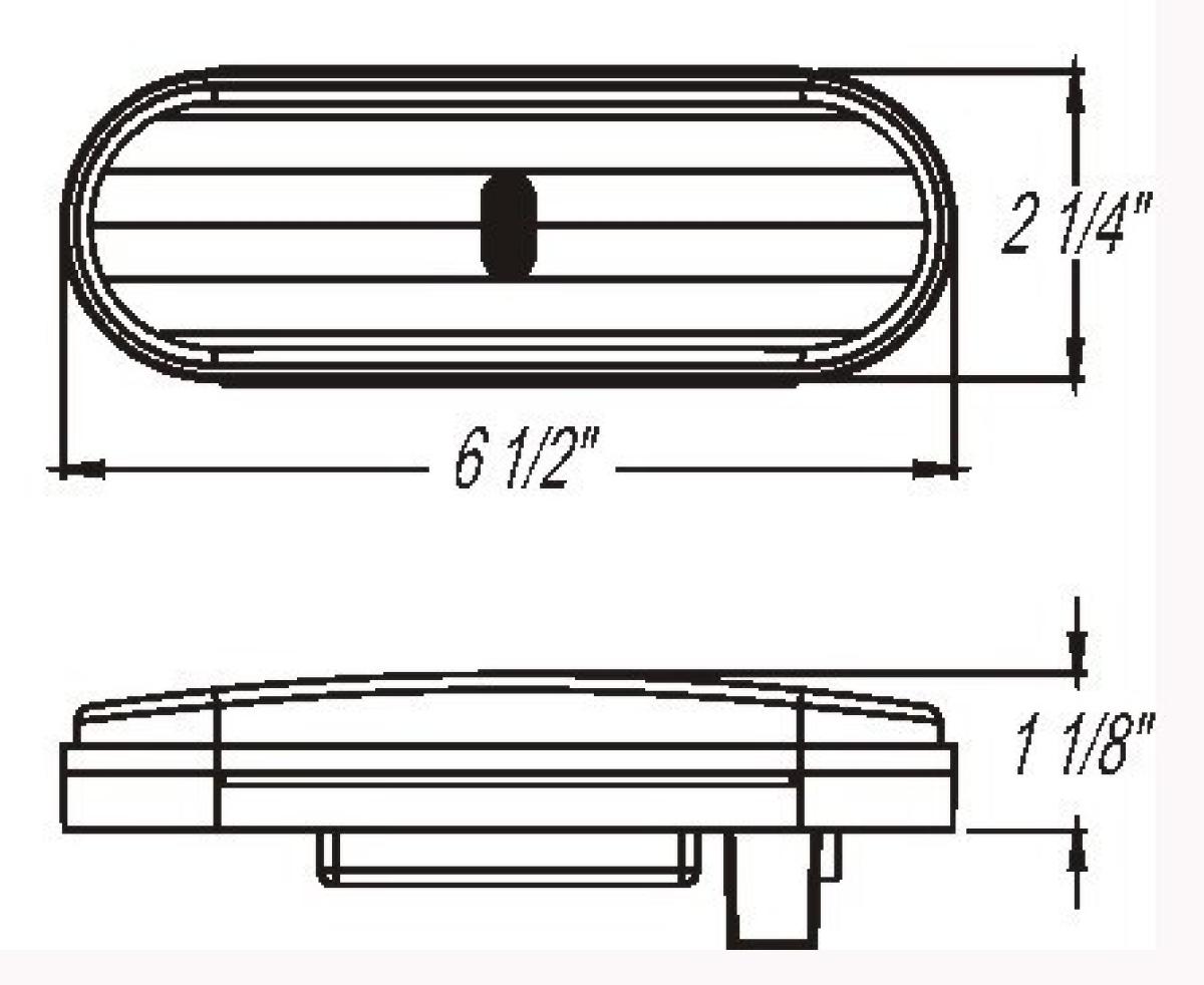 Yellow parking/turn signal, PL-3 connection