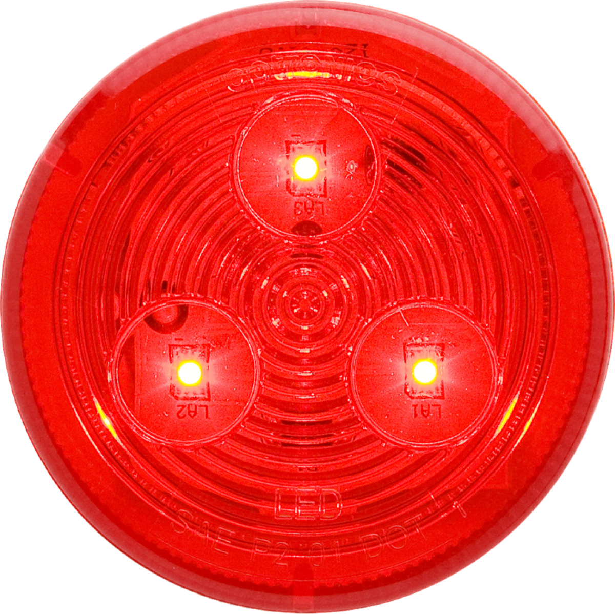 Red marker/clearance light, 12V