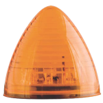 Yellow 2.5" beehive marker/clearance light