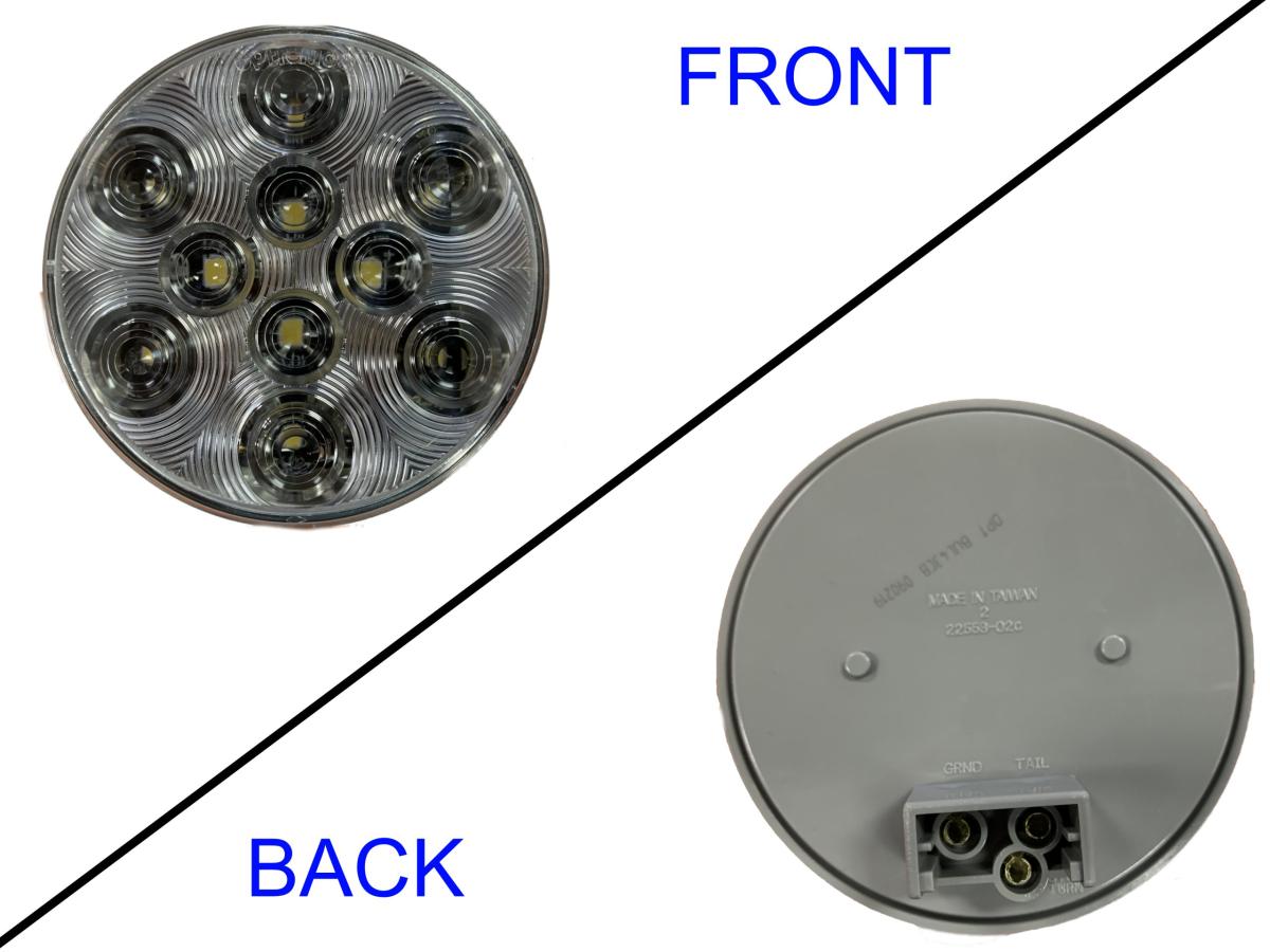 10-LED utility light for recess grommet mount
