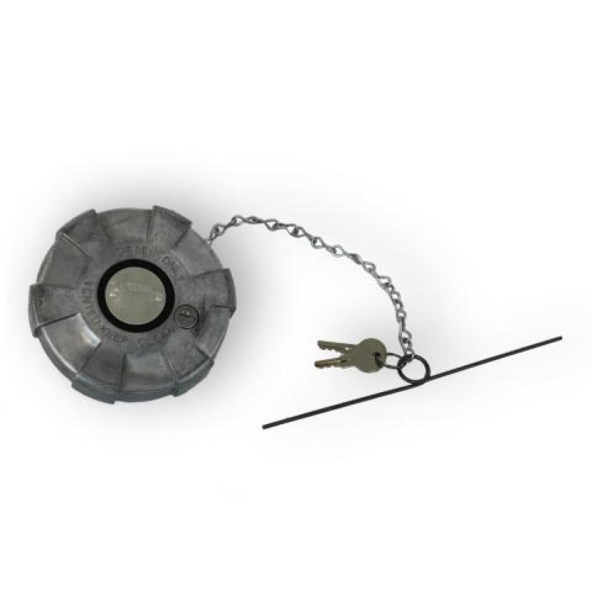 Aluminum Locking Fuel Cap4" Nominal Size