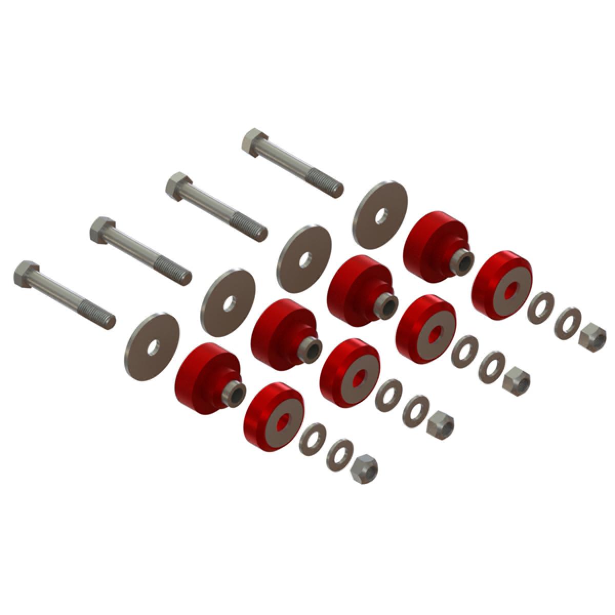 MM75-62001-HT ? Engine Mount Kit, Rear (High Temp)