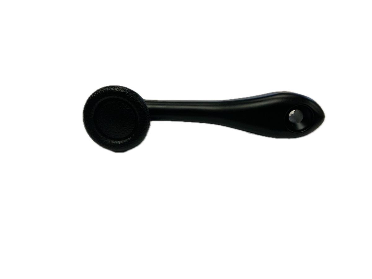 SPINED DRIVE BLACK PETERBILT WINDOW HANDLE