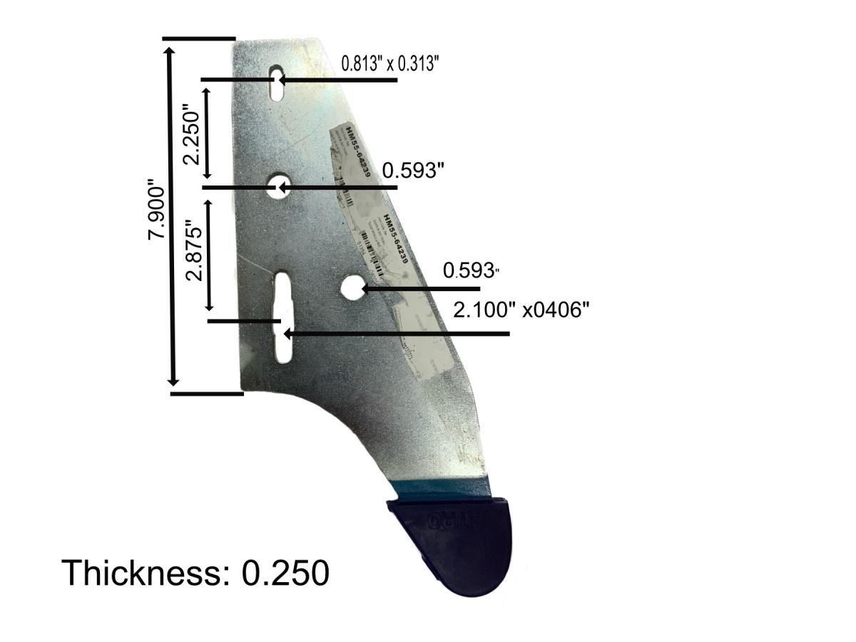 ATRO HM55-64239 Rear Hood Support for International Paystar 5000 Replaces 3559239C1