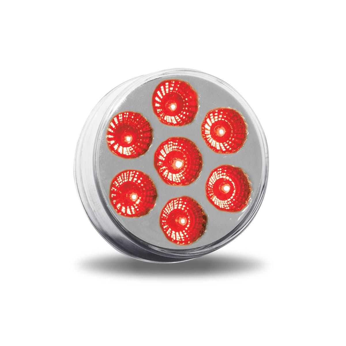 2.5" DUAL REVOLUTION RED MARKER TO WHITE AUXILIARY LED LIGHT