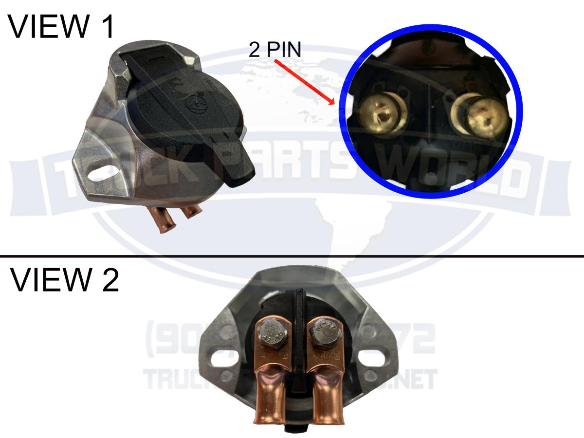 Heavy Duty Dual Pole Socket Horizontal Pins (15-326) w/ FREE SHIPPING for Tarps