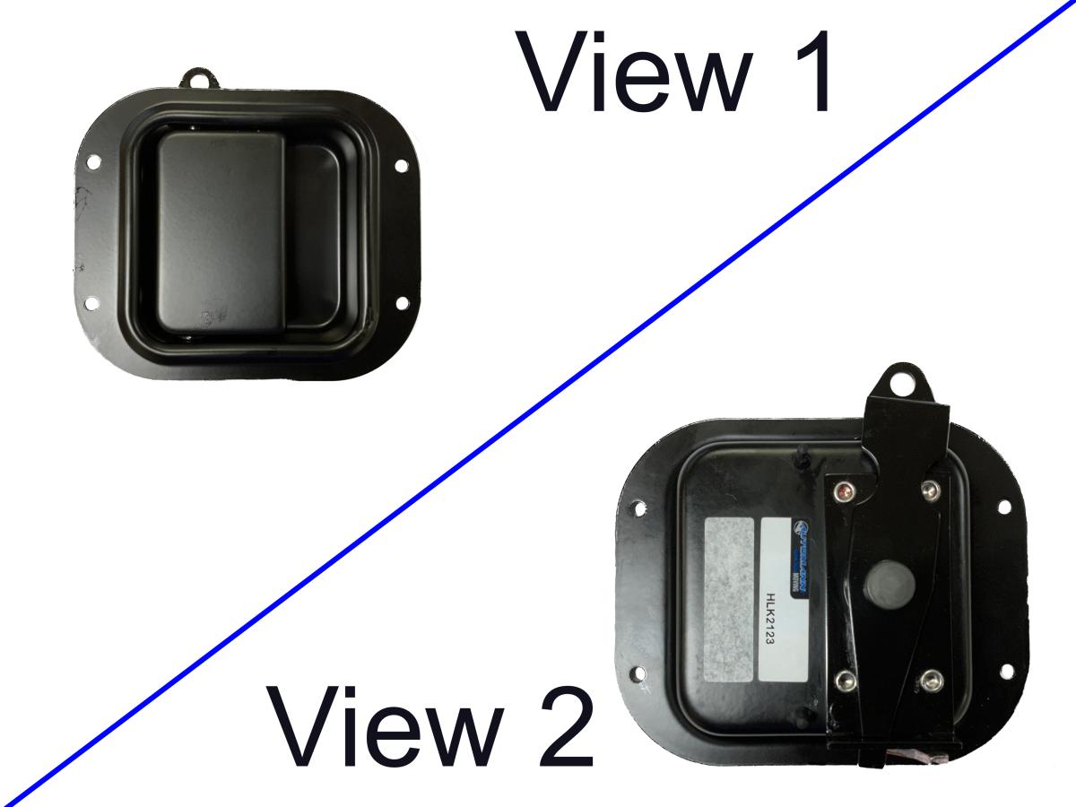 INTERIOR DOOR HANDLE LH PETERBILT