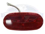 221201, LED Lens Insert - 2 Eyelets, Red Betts 200 Series lamps