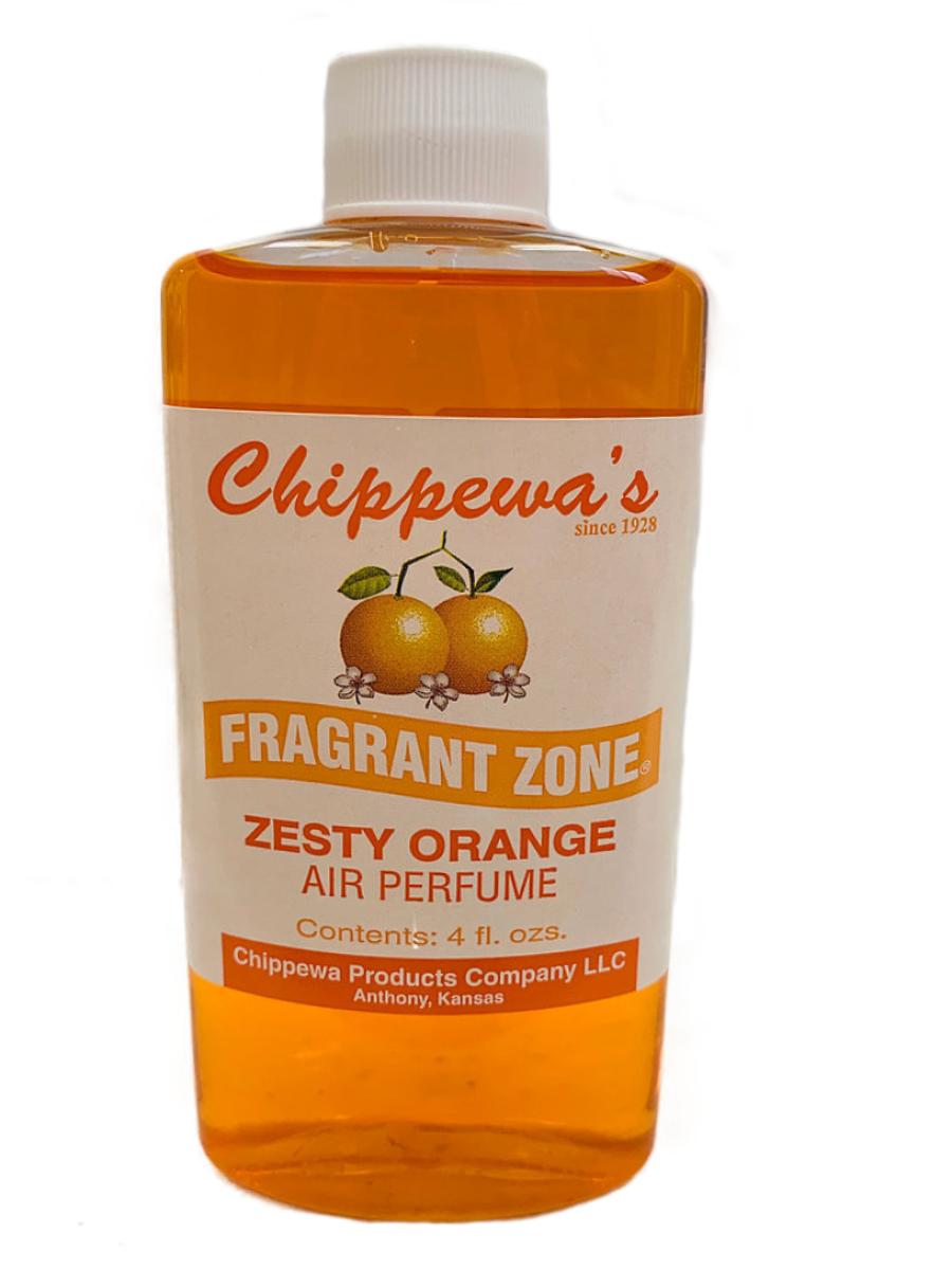 FRAGRANT ZONE ZESTY ORANGE: Zesty orange with a balance of citrus.