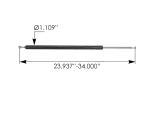 Hood Shock Freightliner A17-19230-000