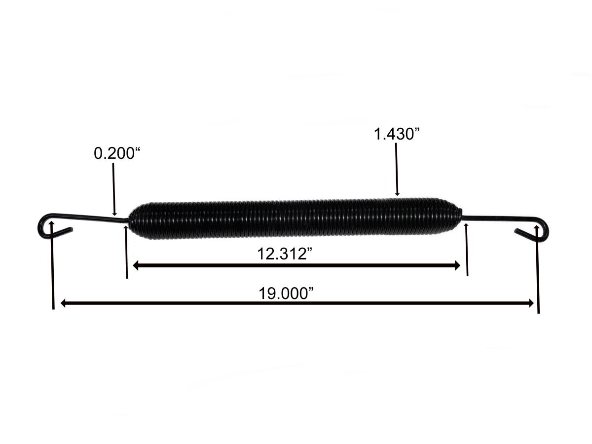 Peterbilt Hood Spring 104.1369